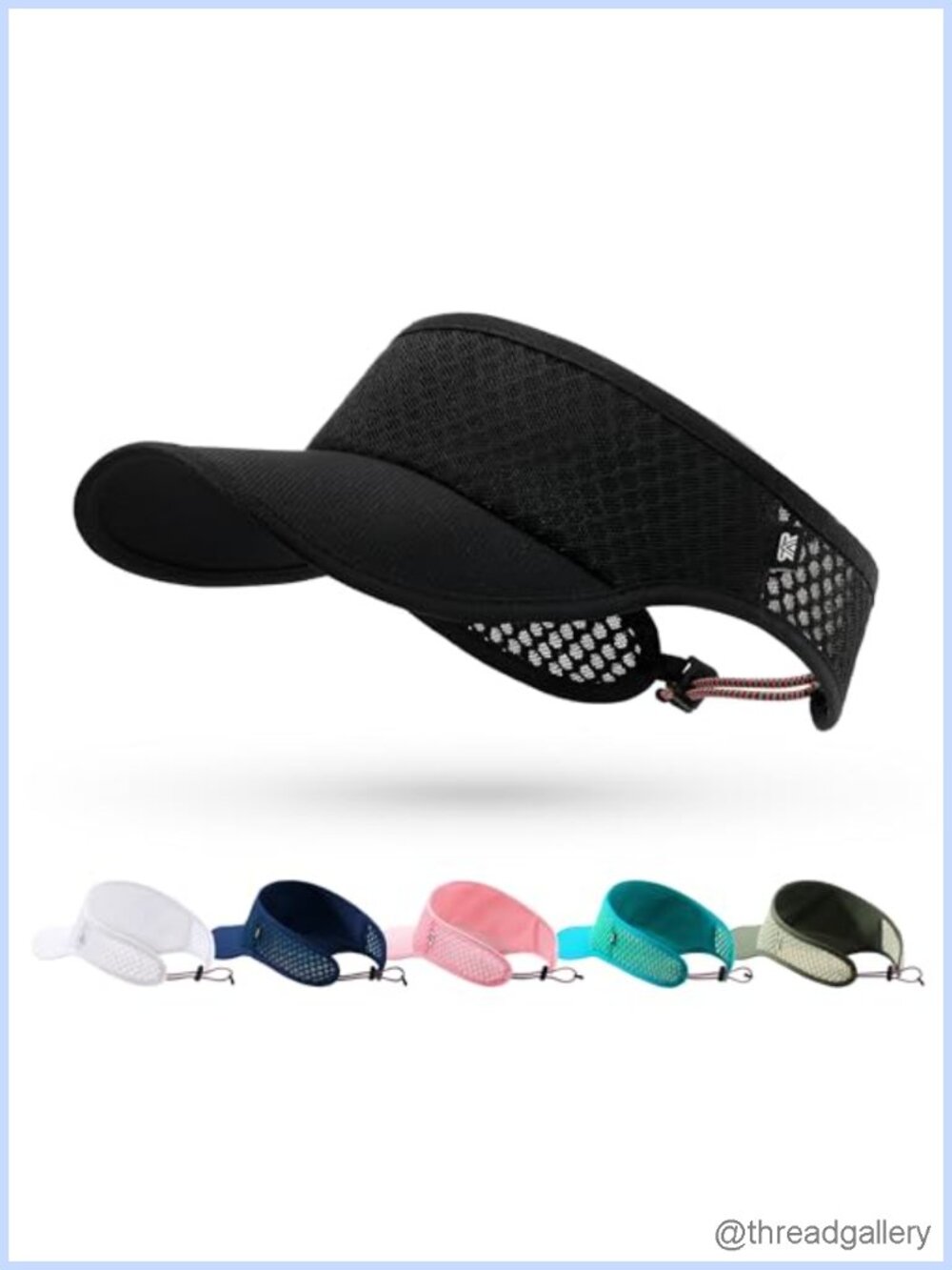 Mesh Breathable Adjustable Sports Visor Sun Hat